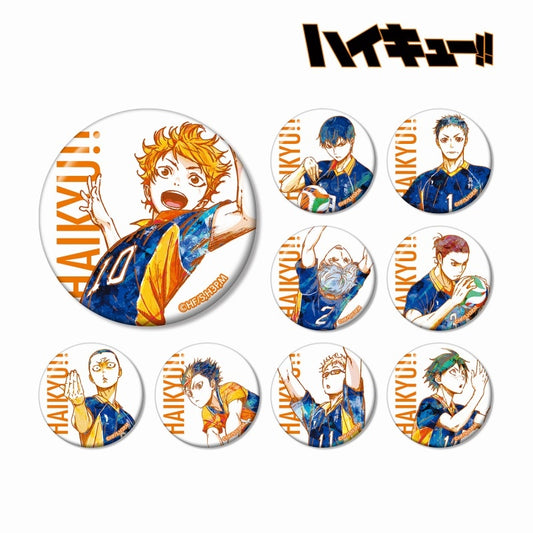 Haikyu!! - Trading Ani-Art Can Badges vol.2 (Random and unopened)