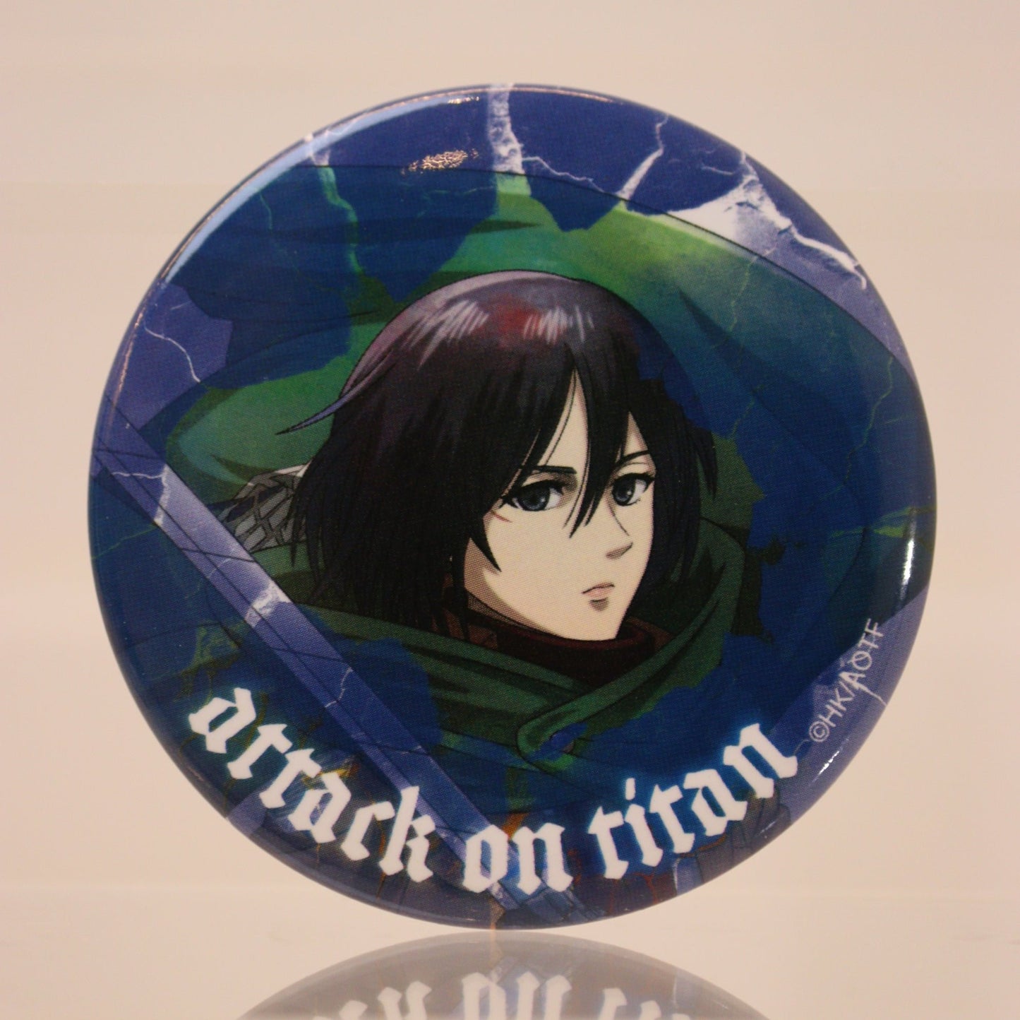 Attack on Titan - Be determined can badge