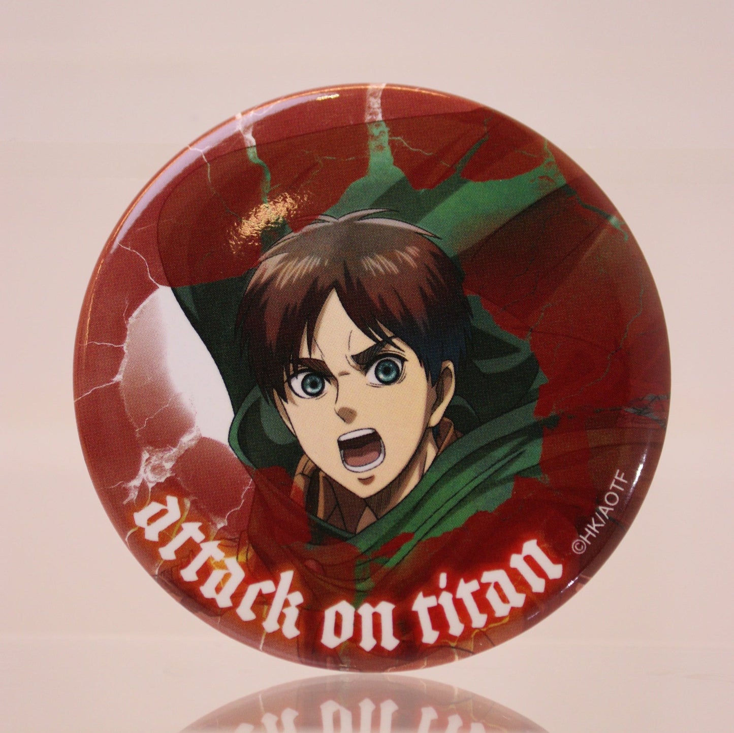 Attack on Titan - Be determined can badge