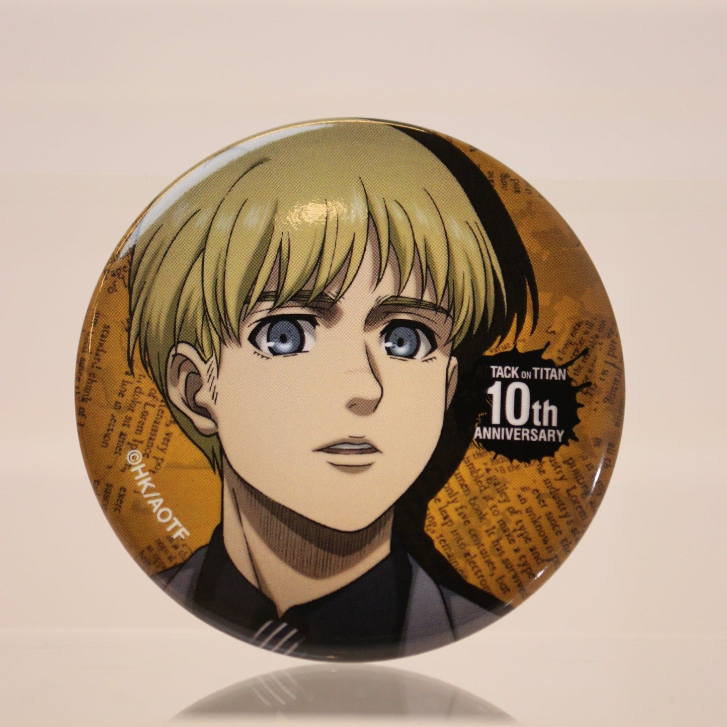 Attack on Titan - The Final Season Finale (Part 2) Trading Can Badges - "Karaoke no Tetsujin" Collaboration