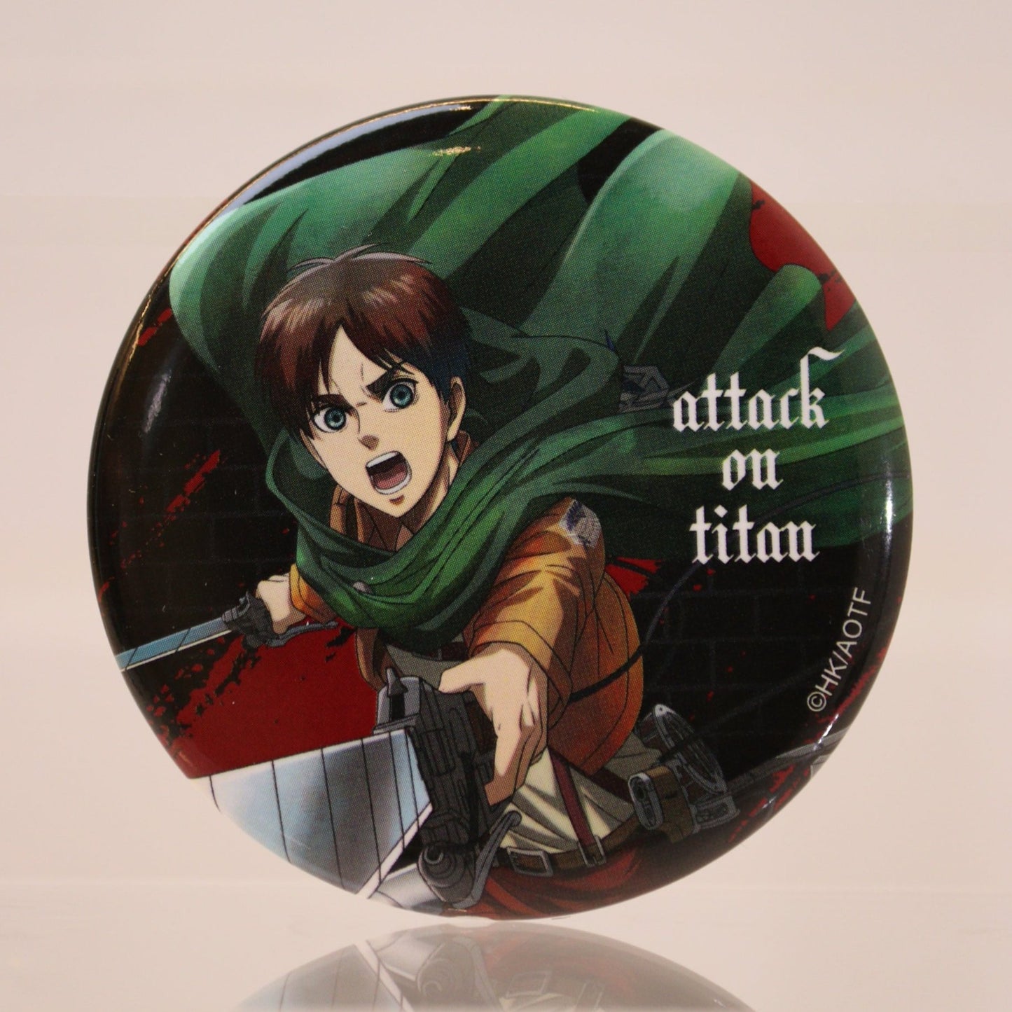 Attack on Titan - Be determined can badge