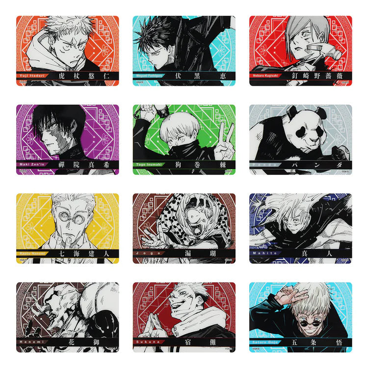 Jujutsu Kaisen - Clear Character Card Collection Set