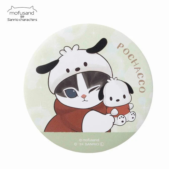 Mofusand - Mofusand x Sanrio Characters Matte Can Badge Collection