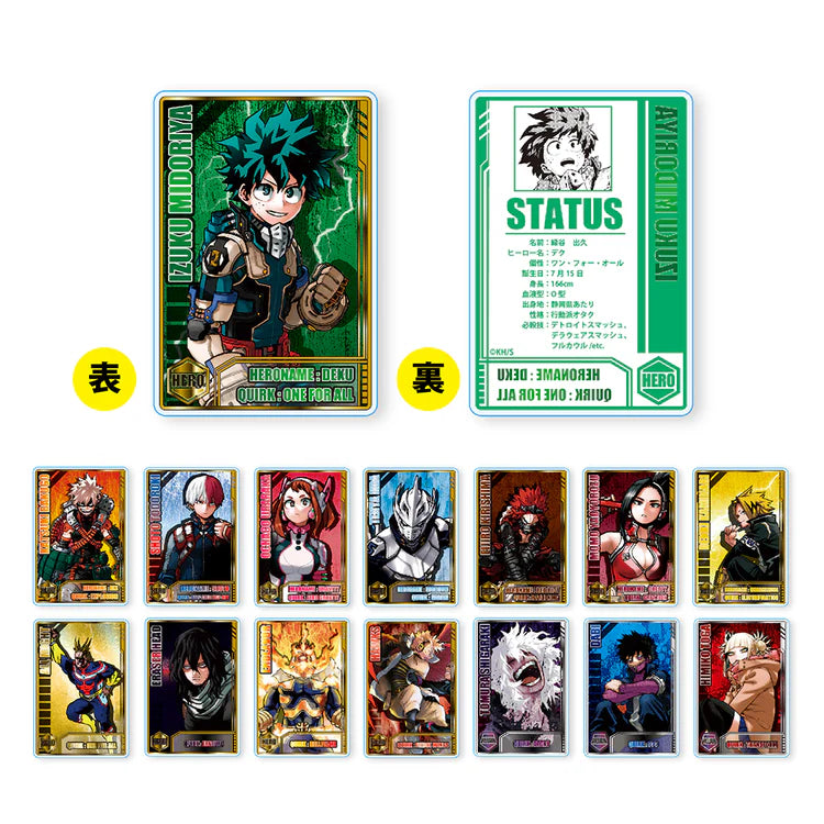 My Hero Academia - Acrylic Status Card Collection (Random and Unopened)