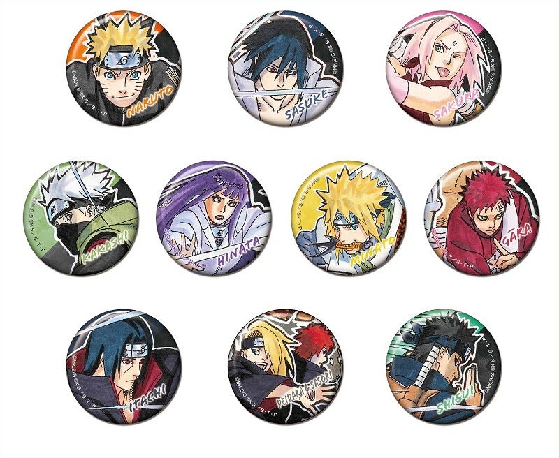 Naruto - Can Badges (Random and Unopened)