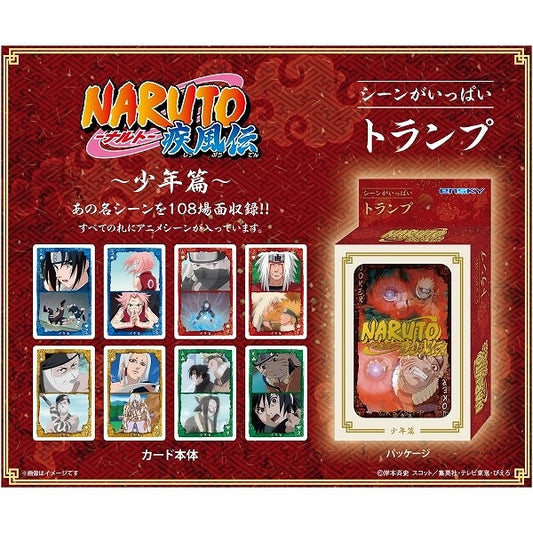 Naruto - Shippuden Scenes Playing Cards Male Characters Edition